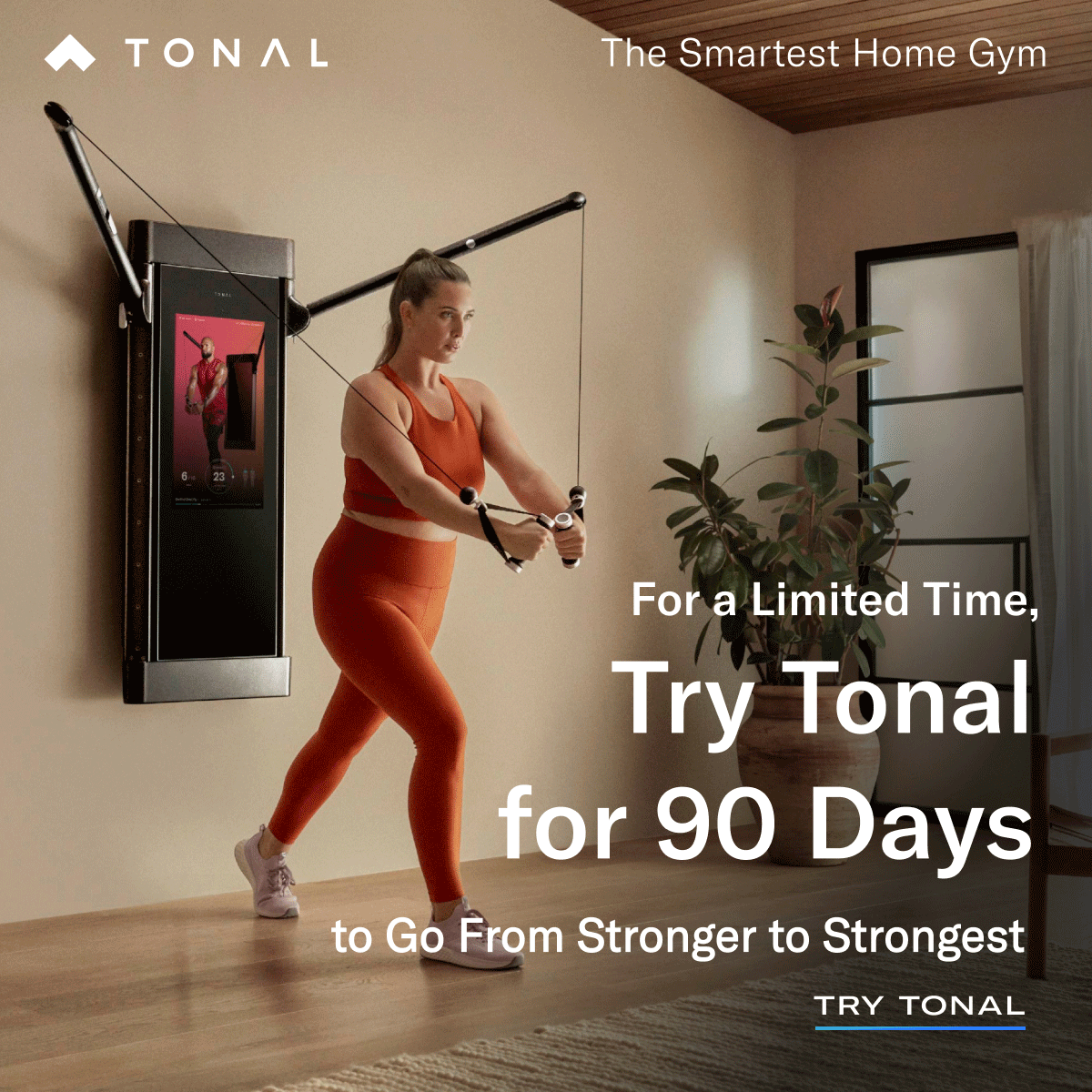 Get the Entire Gym for 90 Days Tonal